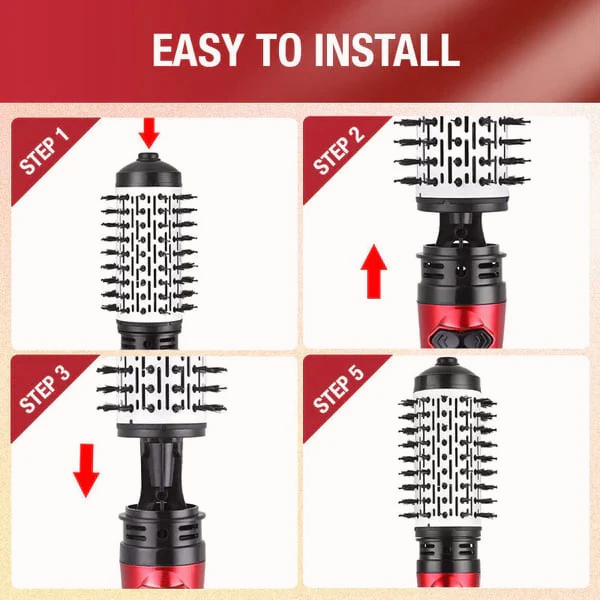 3-in-1 Hairbrush – The secret to beautiful hair without the hassle 